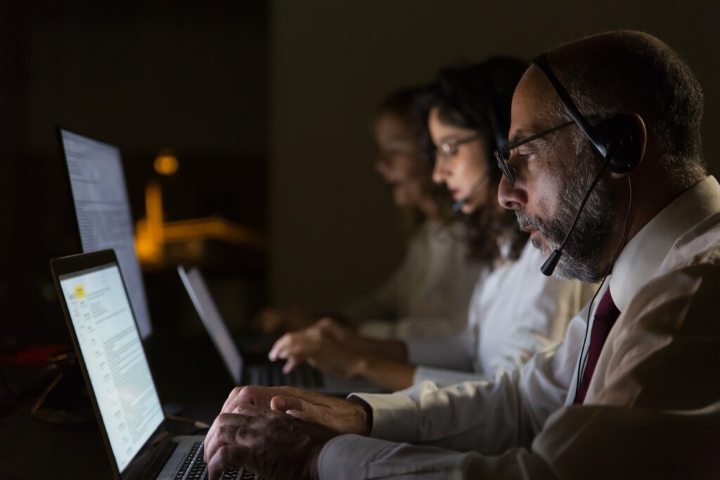 Como fazer um organograma de call center