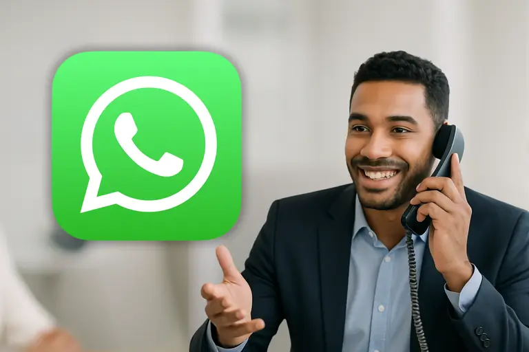 Discador e Chamadas de Voz no WhatsApp integrados em um único número com DDD 38
