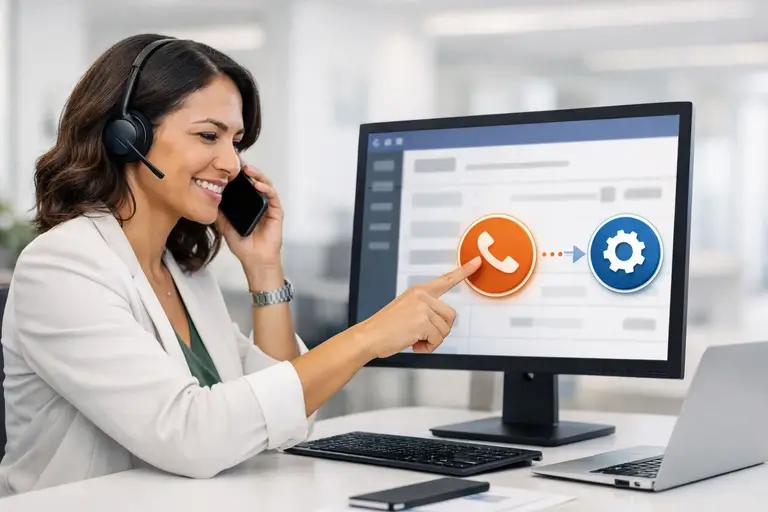 API para Fazer Chamadas disparada por evento em CRM empresarial