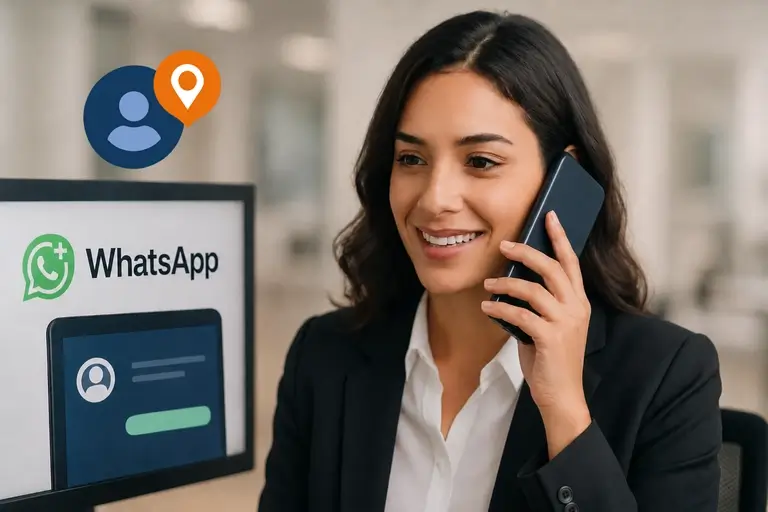 Realize Chamadas de Voz no WhatsApp com o DDD de seus clientes usando a Bina Local