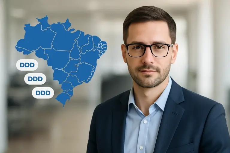 Escolha os DDDs que fazem sentido para sua regra de negócio com uma Troca Automática de DDD