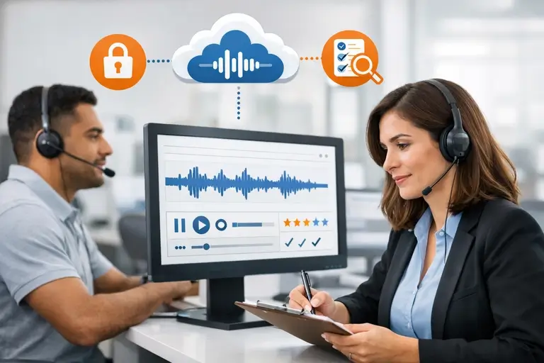 Call Center com Gravação de Chamadas para auditoria