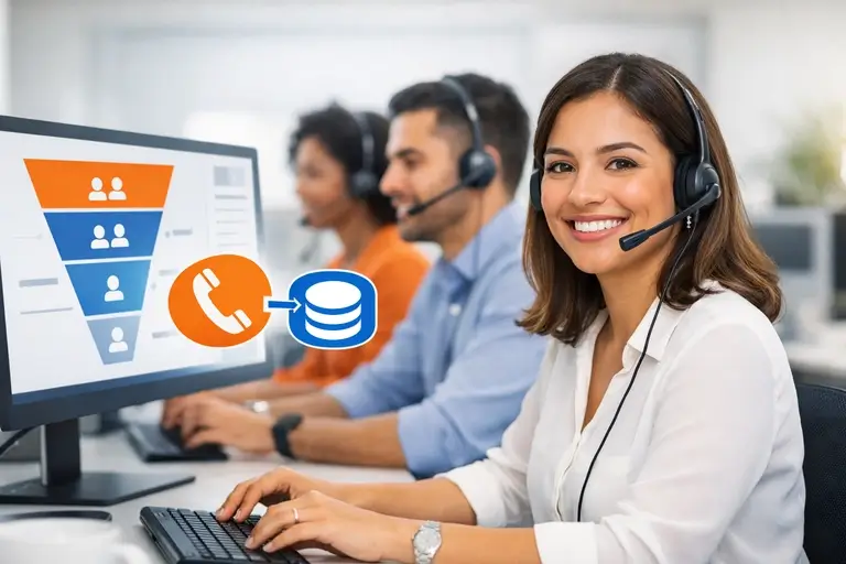 Call Center para Vendas integrado ao CRM comercial