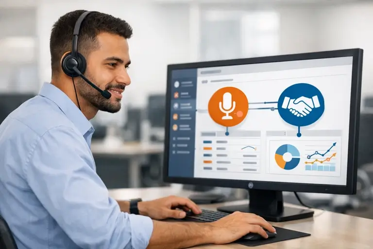 Call Center para Cobrança com gravação e relatórios