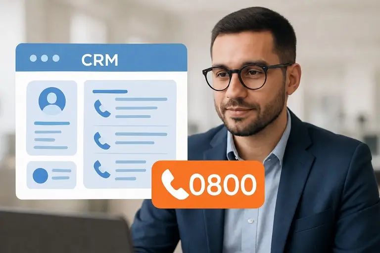 Melhore os resultados do seu atendimento Telefone 0800 conectado a qualquer CRM do mercado