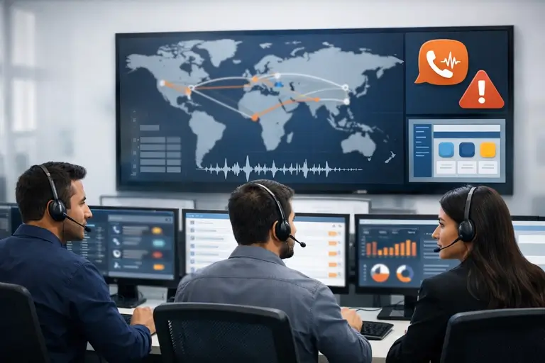 NOC monitorando Infraestrutura de Voz em Escala com CDR