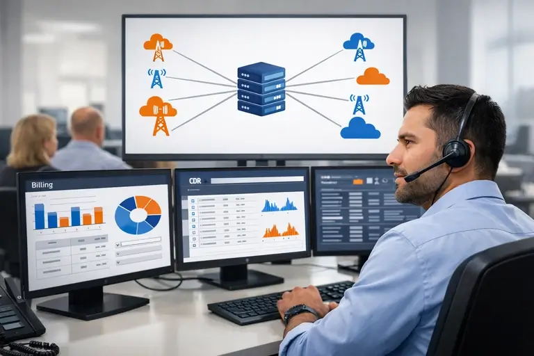 Interconexão de Voz entre operadoras em ambiente carrier centralizado
