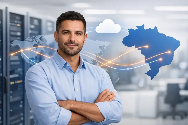 Trânsito de Voz conectando redes nacionais e internacionais