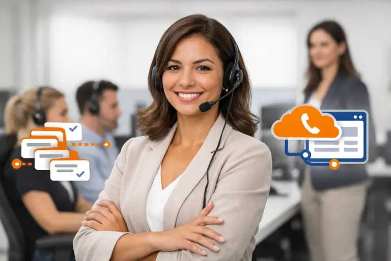 Operação ativa com Discador Integrado ao CRM e mailings