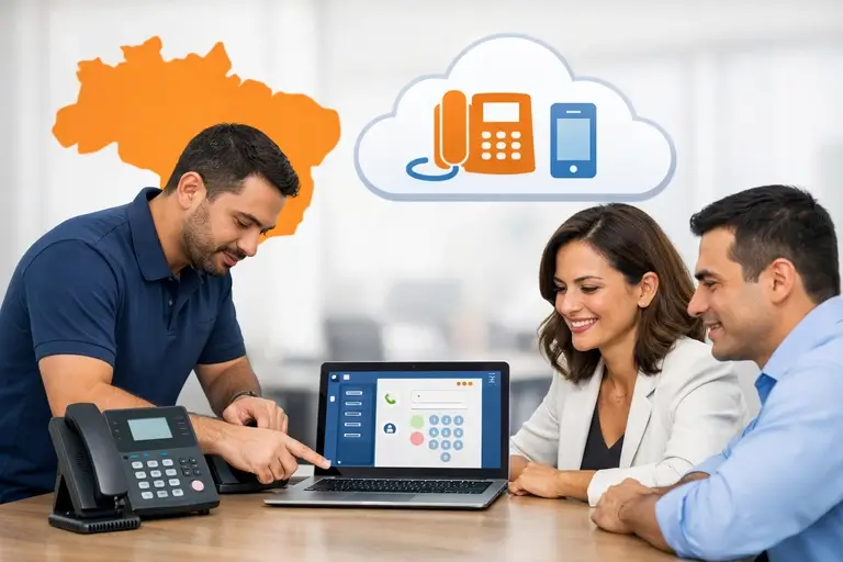 Softphone e portabilidade na Telefonia IP para Gluo CRM