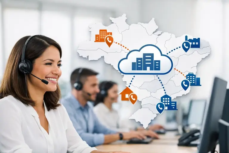 Conexão PSTN para Google Voice com STFC, DDD, DID e DDR