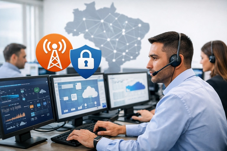 Operadora para Direct Routing com telefonia STFC empresarial no Brasil