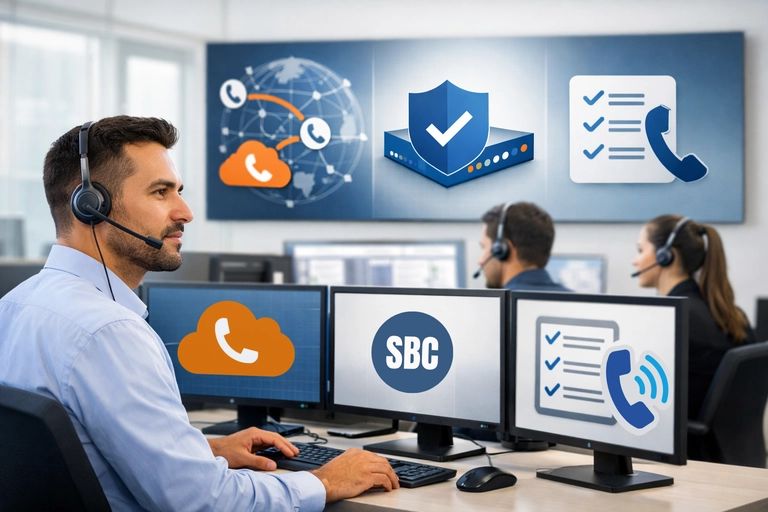Integração Direct Routing com SBC e suporte técnico especializado