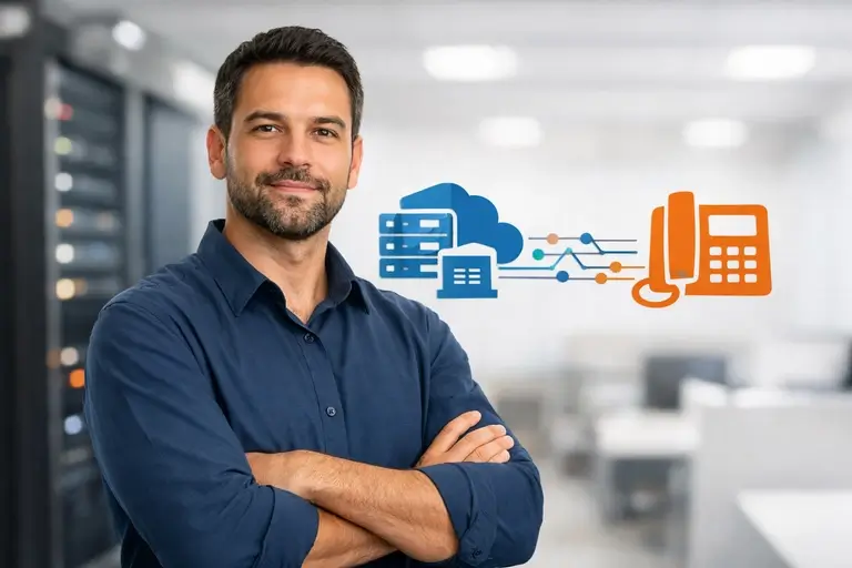 API SmartCTI Protheus conectando PABX IP e servidor corporativo
