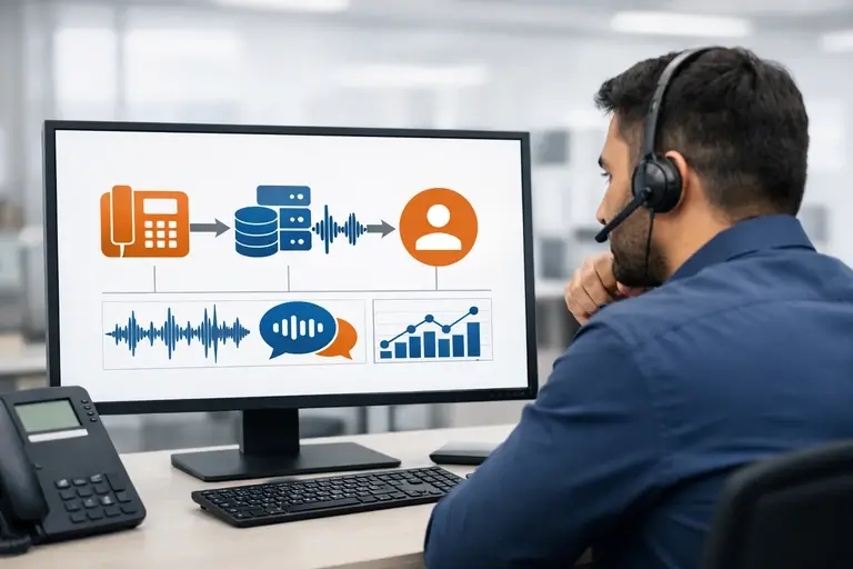 Auditoria de Chamadas integrada a PABX, URA e CRM em dashboard