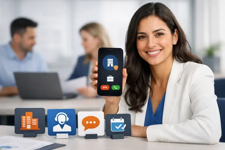 Identificação de Chamadas com motivo do contato no celular