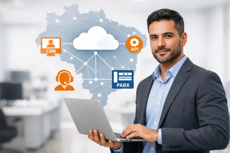 Automação de Chamadas com Dialer integrado a CRM e PABX