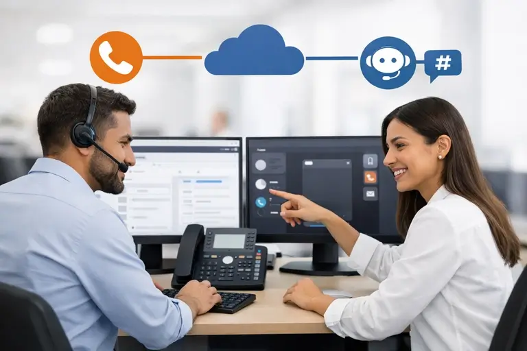Campanha Ativa com Discador integrado a CRM e atendimento