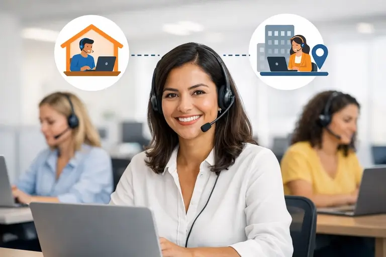Número Fixo com DDD Local centralizando atendimento regional
