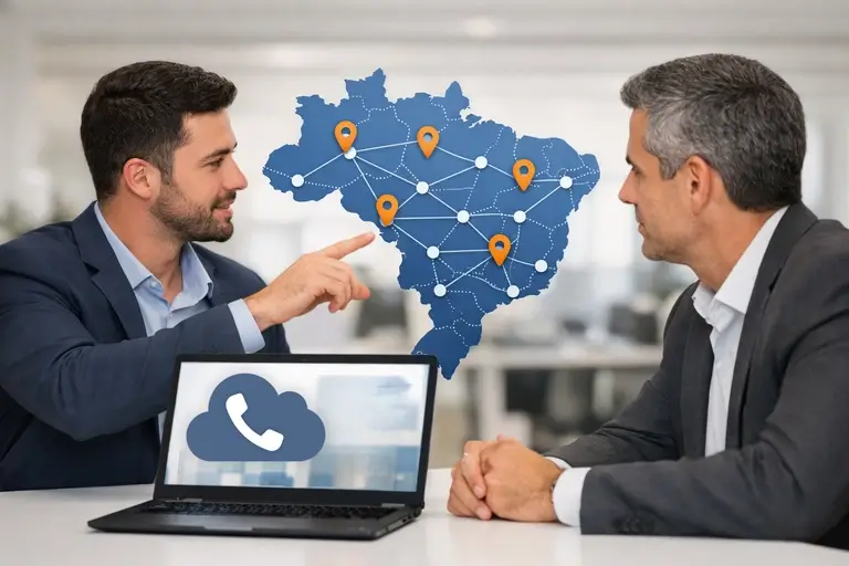 Número Virtual com escolha consultiva de DDD local e cidade