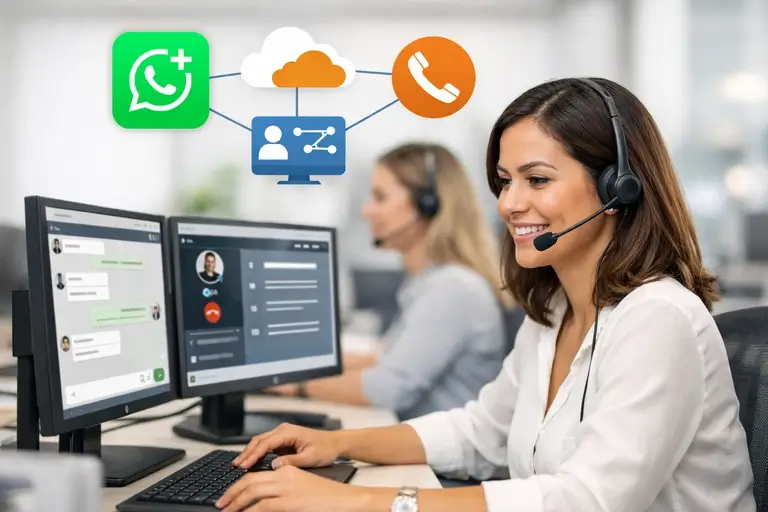 Número Virtual Local integrado ao WhatsApp Business corporativo