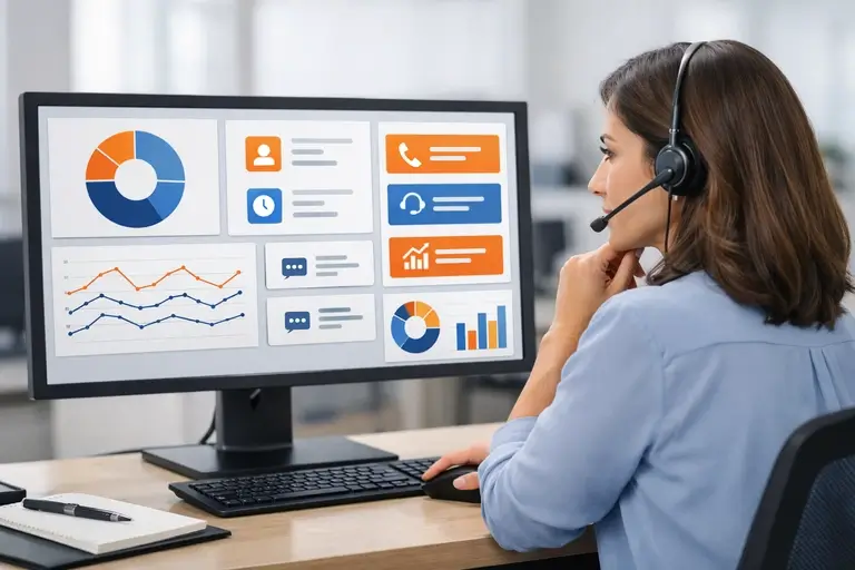 CDR e dashboards em Telefonia Gerenciada