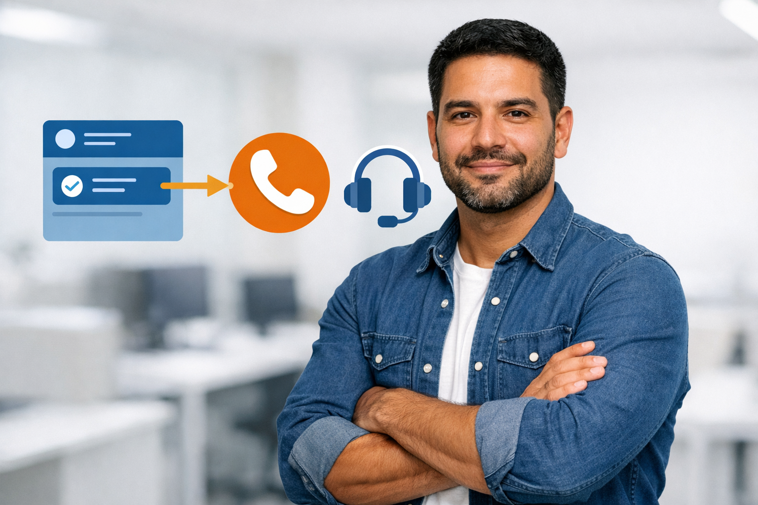 Ramais SIP conectados ao Click-to-Call para CRM no PipeRun