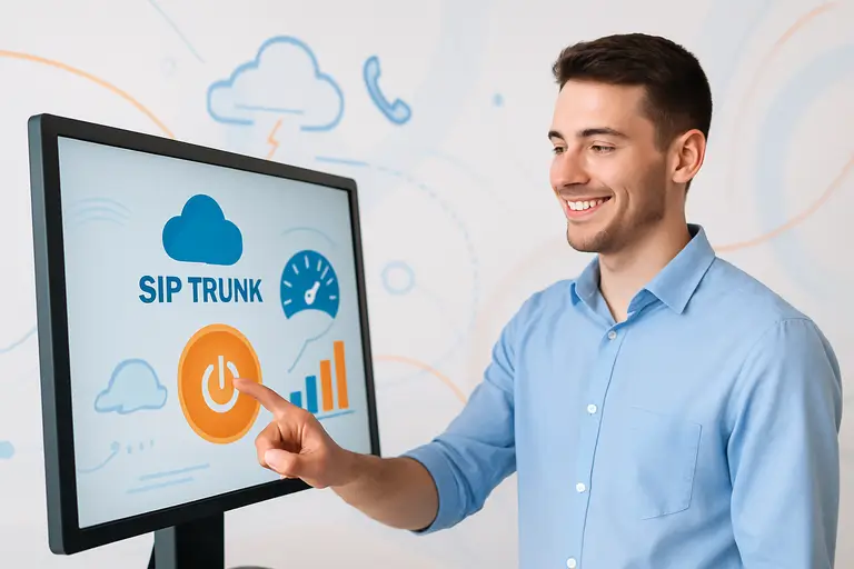 Ativação Rápida do SIP Trunk na Nuvem Ativação Rápida do SIP Trunk na Nuvem