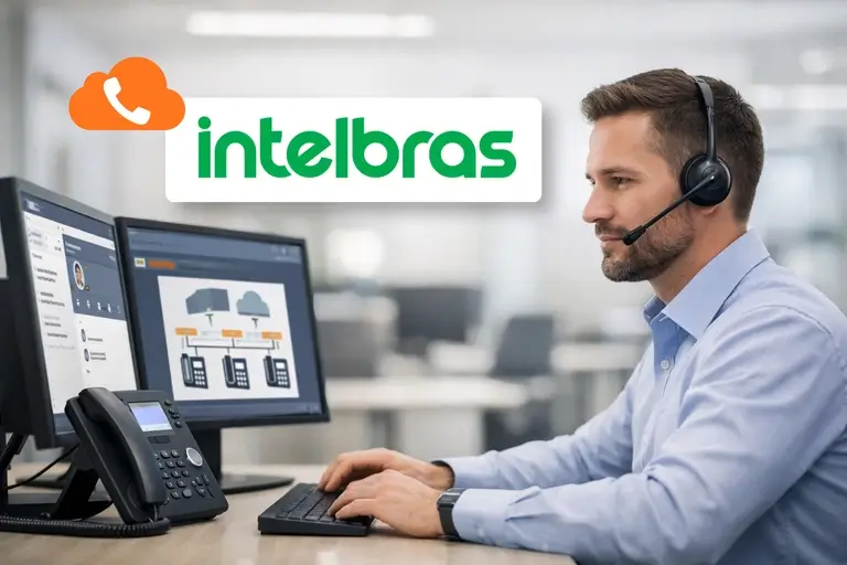 SIP Trunk para Intelbras conectado ao PABX empresarial