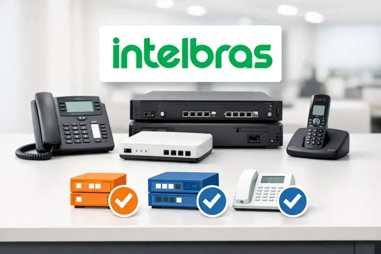 SIP Trunk para Intelbras compatível com Impacta UnniTI e CIP