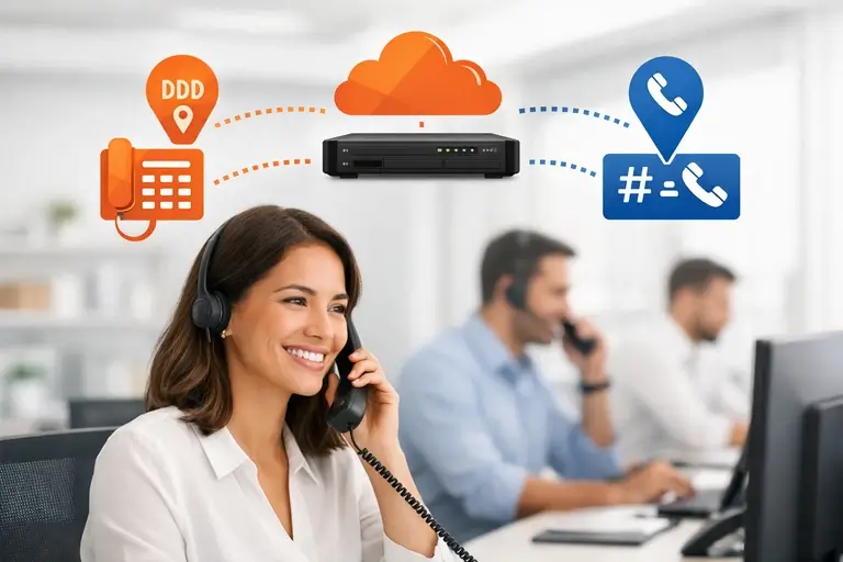 Linhas de Telefone para Central PABX Intelbras com portabilidade