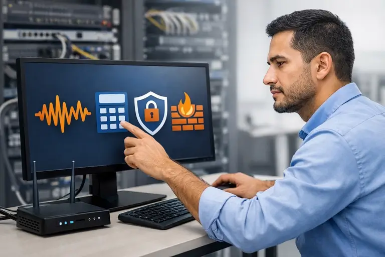 Integração Issabel PBX com codecs, DTMF, NAT e firewall