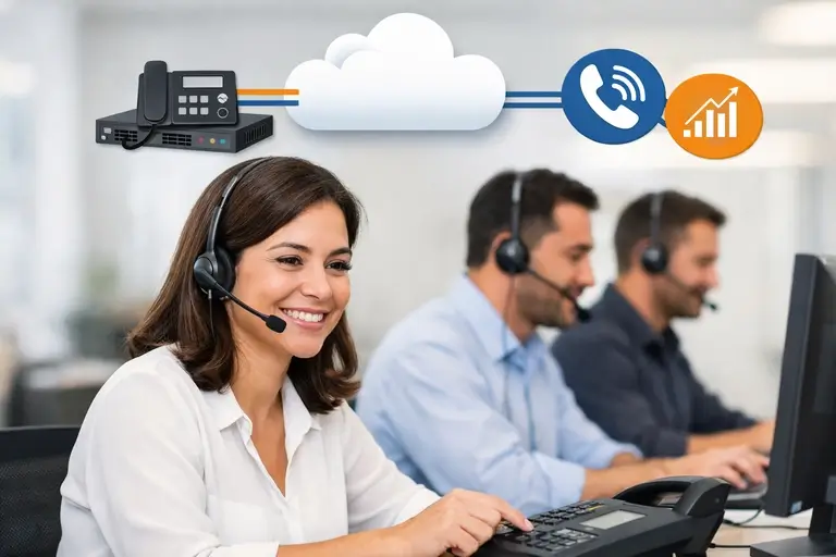 Link de Voz para Issabel modernizando central Issabel PBX existente