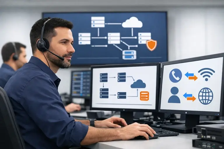 Operadora para Issabel PBX com suporte técnico SIP e Asterisk