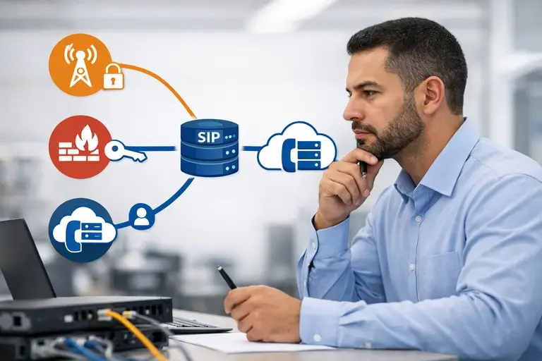 SIP Trunk para Yeastar com Register Trunk, Peer Trunk e Account Trunk