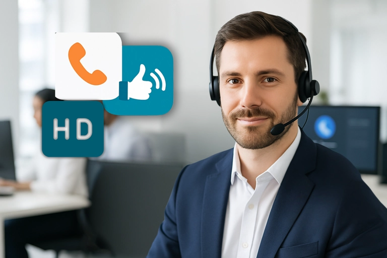 Realize mais chamadas com estabilidade e voz HD, contrate uma Linha de Telefone para seu atendimento que traz resultados para seu negócio