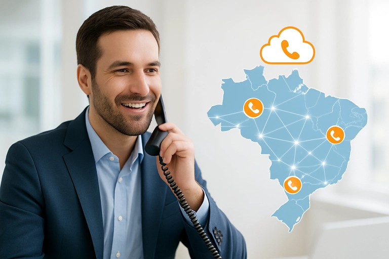Infraestrutura em Nuvem e Interconexão para oferecer Linha de Telefone mais moderna e com menor custo