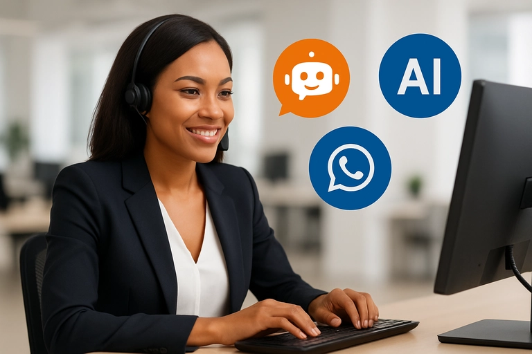 Integração com Omnichannel, ChatBot e Inteligência Artificial (IA)
