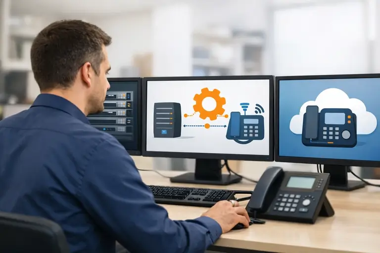 Integração Asterisk com FreePBX e Issabel em ambiente técnico