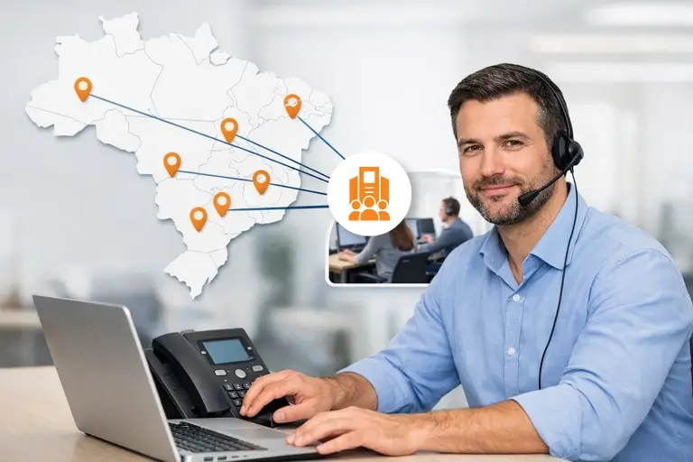Telefonia Empresarial para Asterisk com números fixos em qualquer DDD