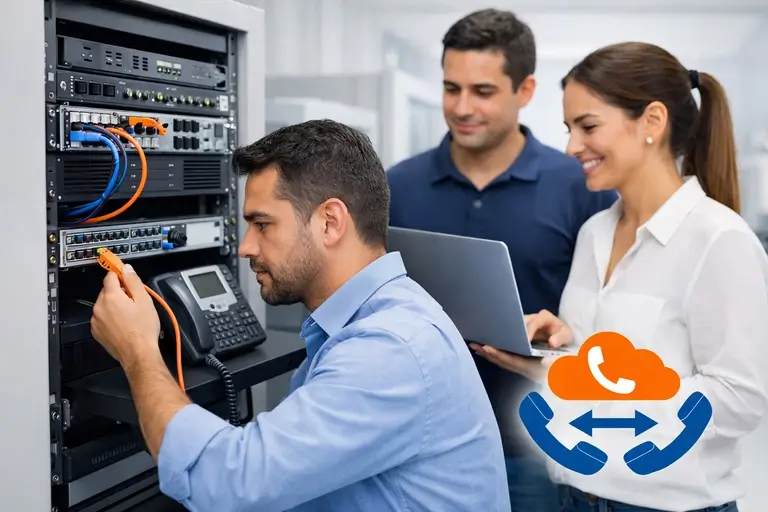 Equipe mantendo FreePBX para Empresas em central Asterisk existente