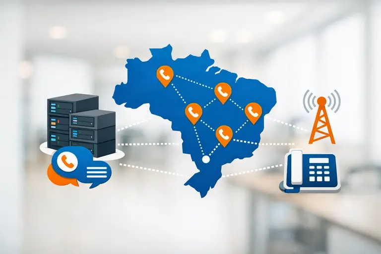 SIP Trunk para openSIPS conectado à telefonia pública brasileira