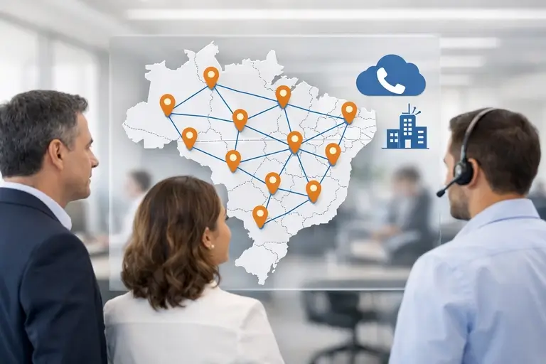 Link de Voz para openSIPS com novos números fixos por DDD no Brasil