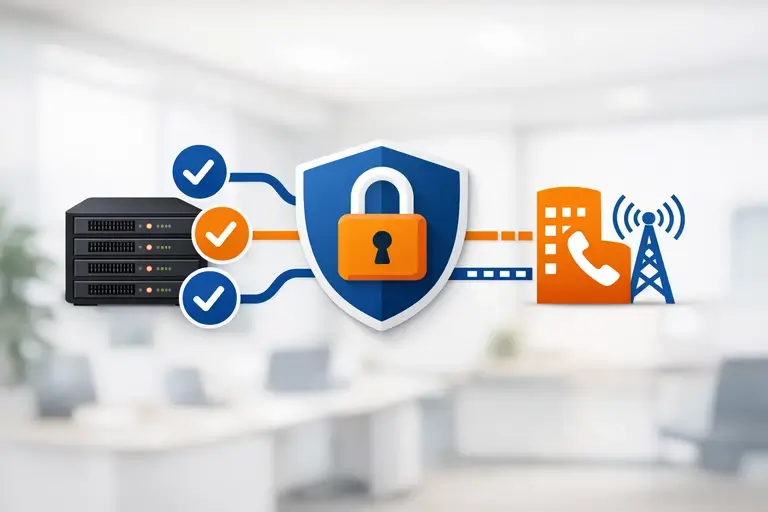 SIP Trunk para Softswitch da Kolmisoft com autenticação e canais SIP