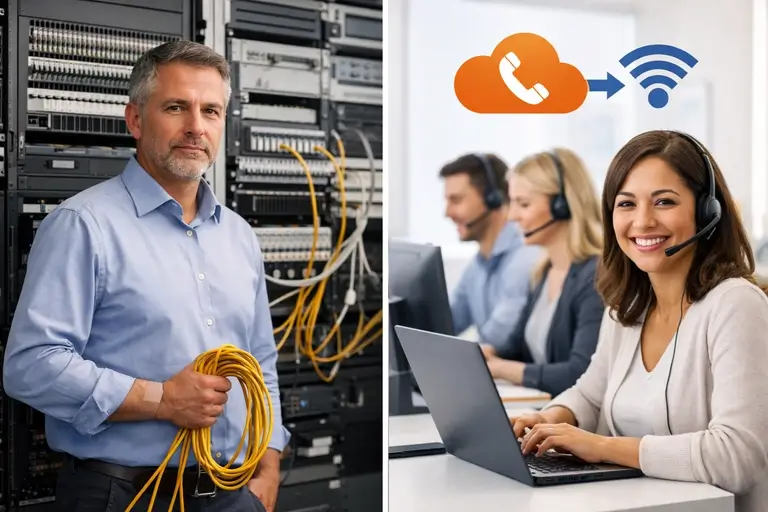 Link de Voz para Softswitch da Kolmisoft substituindo E1 Digital corporativo