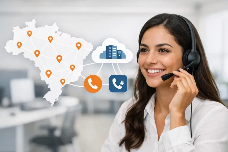 Link de Voz para Softswitch da Kolmisoft com DIDs em DDDs do Brasil