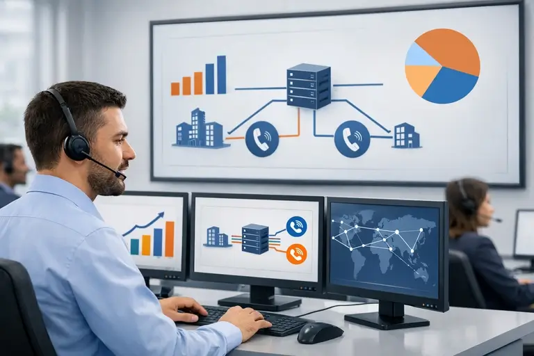 Telefonia Empresarial para o Softswitch MOR Classe 5 com canais escaláveis