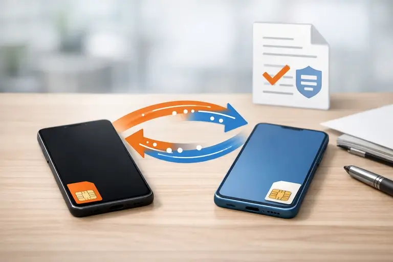 SIM Empresarial com números corporativos em processo de portabilidade