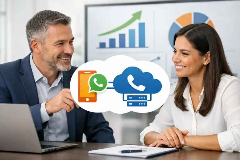 Link de Voz com WhatsApp Business API reduzindo custos de receptivo