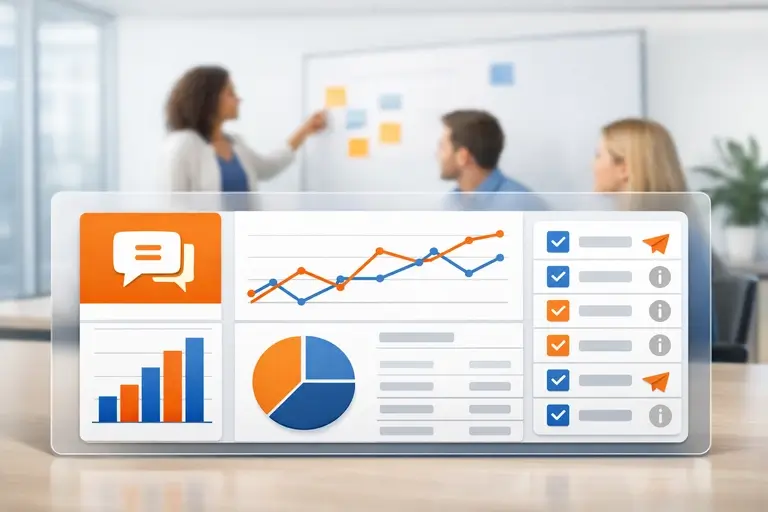 Dashboard de Envio de SMS em Massa para campanhas em escala